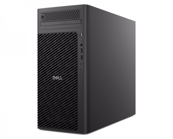 DELL Pro Max Tower T2 Core Ultra 7 265K 32GB 256GB + 512GB SSD DVDRW Win11Pro 3yr NBD 