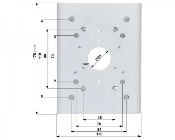 DAHUA PFA150 stubni breket 