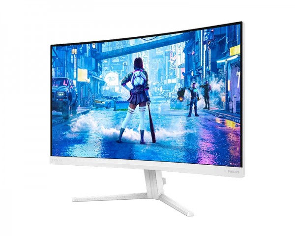 PHILIPS_ 27 inča Evnia 27M2C5201L00 FHD 1920x1080 Fast VA 180Hz Ambiglow zakrivljeni Gaming monitor beli 