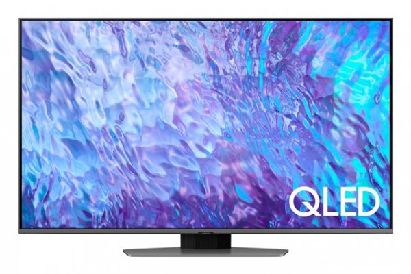 SAMSUNG QLED TV QE55Q80CATXXH, 4K, 100120 Hz, Quantum HDR