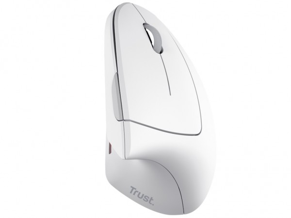 Trust Verto ergonomic wireless mouse white