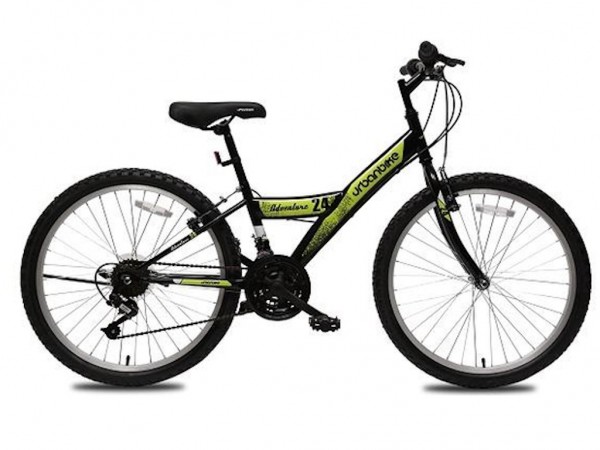 MTB Bicikl Urbanbike Adventure 24'' crno-zeleni' ( '1126744' ) 