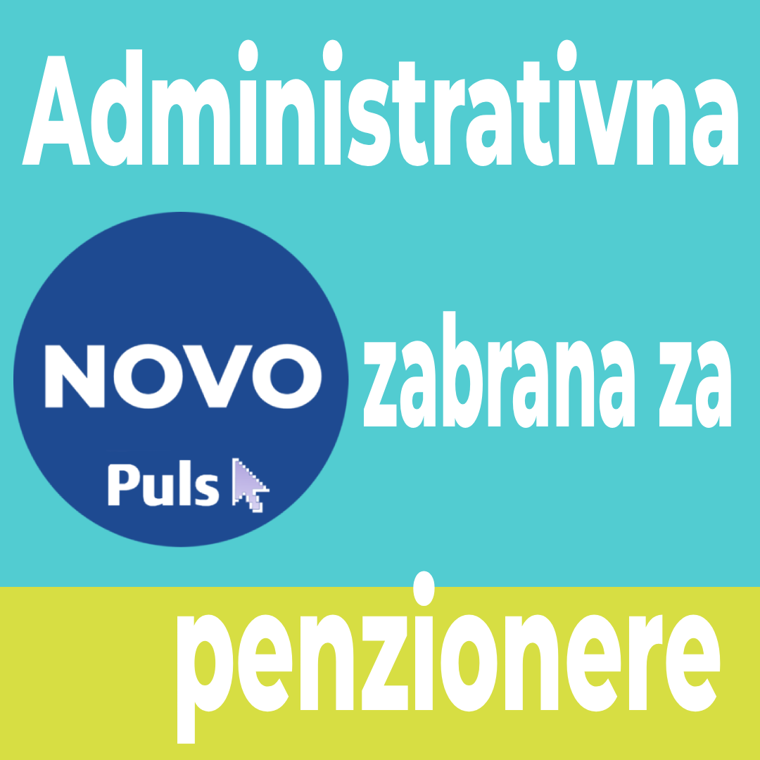 Administrativna zabrana za penzionere