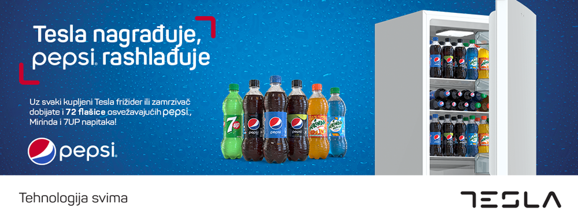 Tesla nagrađuje, Pepsi rashlađuje!